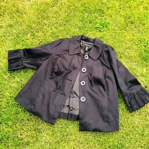 INC international concepts Coat short 3/4 sleeve